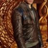 Seg El Krypton Leather Jacket