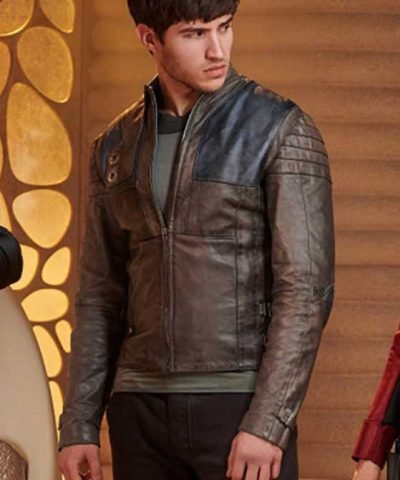 Seg El Krypton Cameron Cuffe Leather Jacket