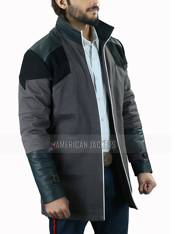 Video Game Detroit Become Human Markus Coat - Just American Jackets