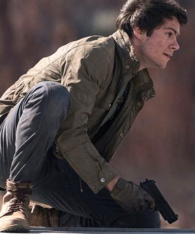 Dylan O Brien Maze Runner The Death Cure Green Jacket