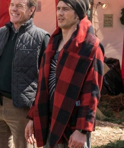 Why Him James Franco Red Plaid Jacket