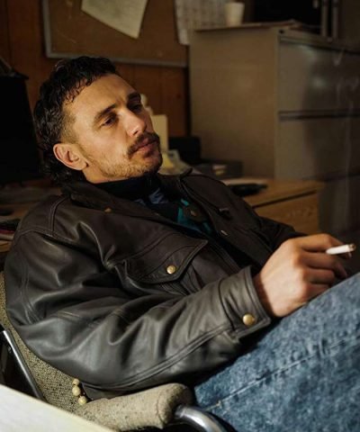 James Franco Black Leather Jacket