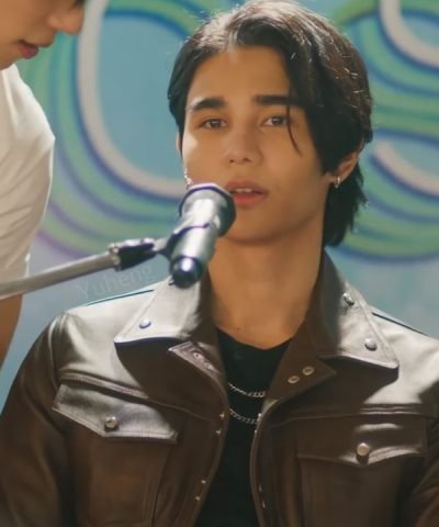 Jeff Satur KinnPorsche the Series La 'forte TV Series Leather Jacket