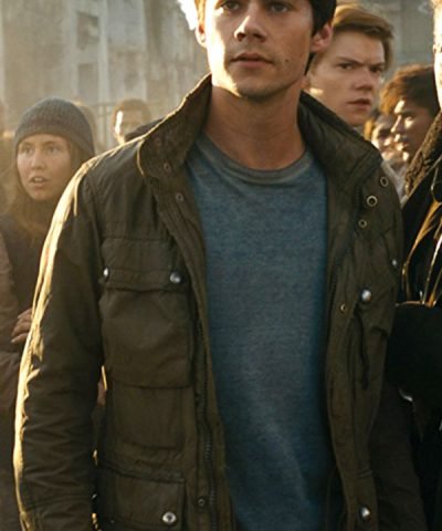 The Death Cure Maze Runner Dylan O Brien Green Jacket