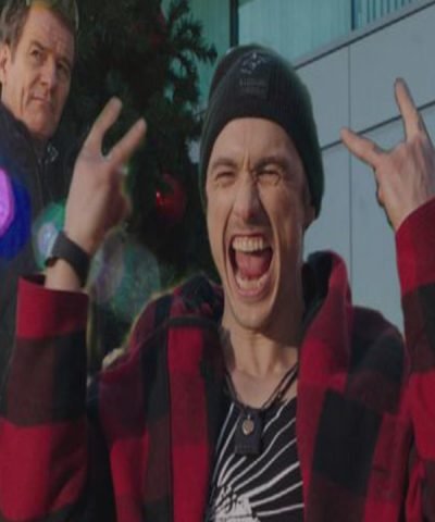 Why Him James Franco Red Plaid Jacket