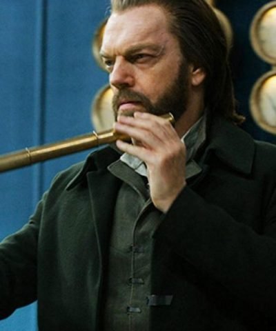 Mortal Engines Hugo Weaving Black Trench Coat