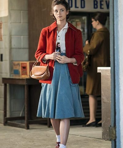 India Eisley I am the Night Red Fleece Jacket