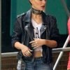 Natalie Portman Vox Lux Black Leather Jacket