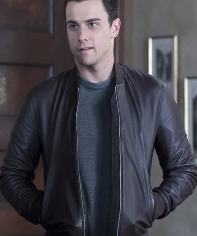 Jack Falahee How to Get Away with Murder Leather Jacket