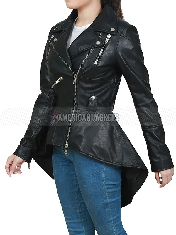 Allison The Umbrella Academy Frock Leather Jacket