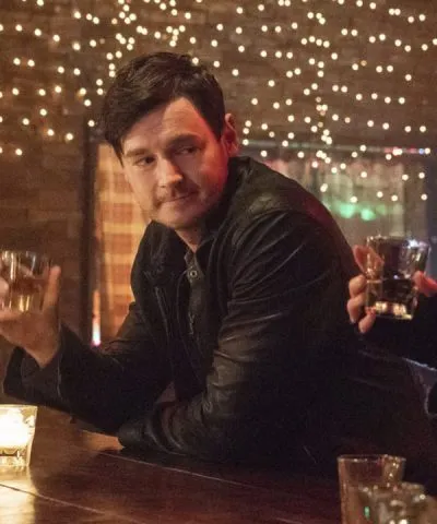 Tv Series jessica Jones Benjamin Walker Black Leather Jacket