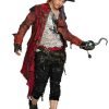 Harry Hook Halloween Pirate Costume Jacket