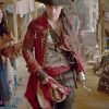 Thomas Doherty Descendants 2 Red Leather Jacket