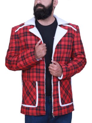 Deadpool Shearling Jacket
