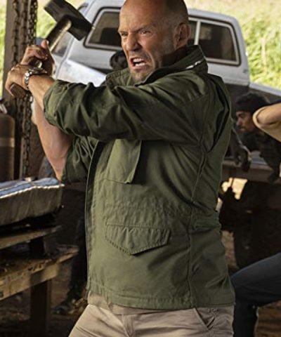 Hobbs and Shaw Green Cotton Jacket