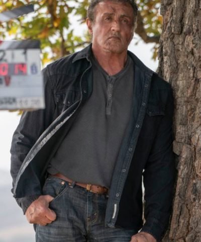 Rambo The Last Blood Sylvester Stallone Black Jacket