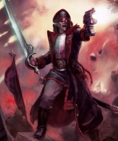 40k Commissar Black Trench Coat