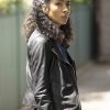 Prodigal Son Aurora Perrineau Dani Powell Leather Jacket