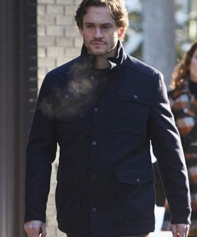 Hugh Dancy Hannibal Wool Jacket