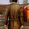 Video Game Silent Hill Harry Mason Brown Leather Jacket