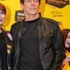 Kevin Bacon Black Leather Jacket