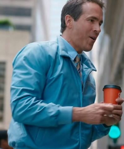 Ryan Reynolds Free Guy Leather Jacket