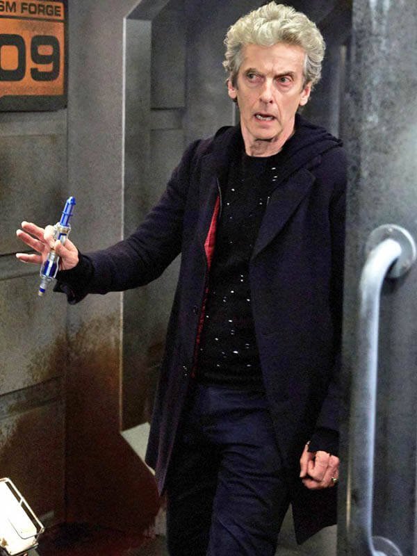 Peter Capaldi Twelfth Doctor Red Coat