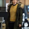 Marcella Backland Anna Friel Green Hooded Jacket