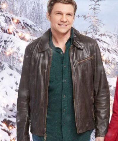 Holiday for Heroes Marc Blucas Leather Jacket