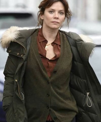 Marcella Anna Friel Green Jacket