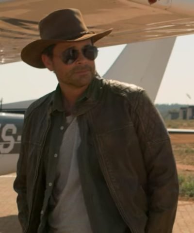 Holiday in the Wild Derek Quilted Leather Jacket