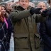 Chad Michael Murray Love in Winterland Green Cotton Jacket