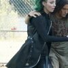 The Gifted Emma Dumont Leather Coat