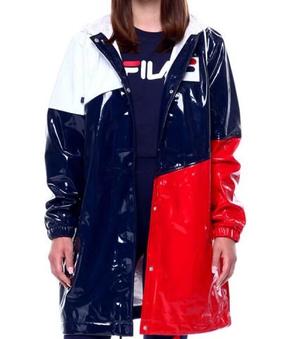 Adjustable drawstring Hooded Raincoat