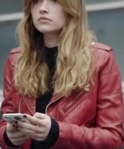 Tv Series Skam France Mar­i­lyn Li­ma Motocycle Leather Jacket