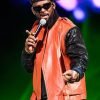 R. Kelly Concert Orange Jacket