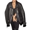 Rihanna Black Jacket