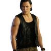 John Proudstar Tv Series The Gifted Black Leather Vest