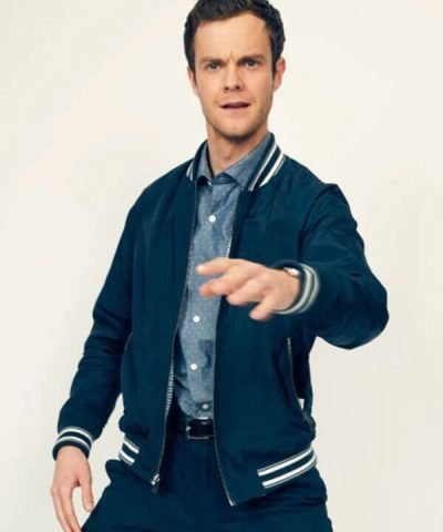 Actor Jack Quaid Satin Jacket