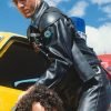 Mad Max Mel Gibson Black Leather Jacket