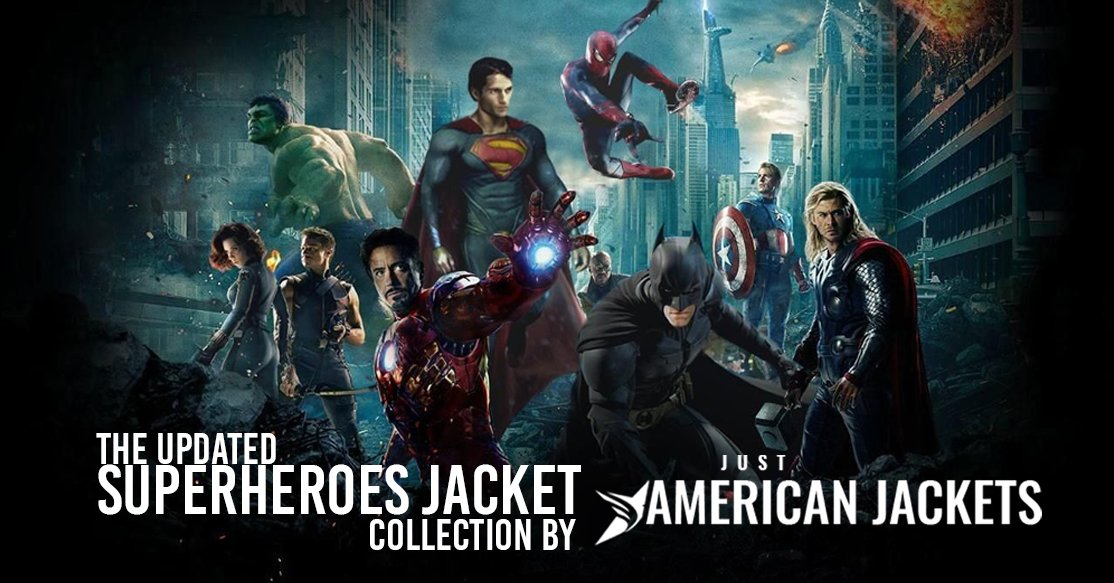 The Updated Superheroes Jacket Collection By Just American Jackets