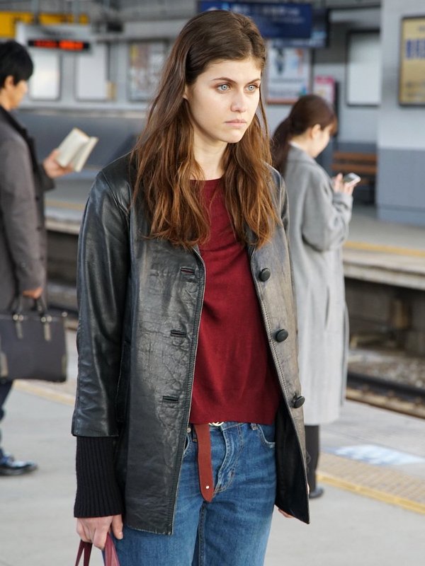 Alexandra Daddario Lost Girls and Love Hotels Jacket Alexandra Daddario Lost Girls and Love Hotels Leather Jacket