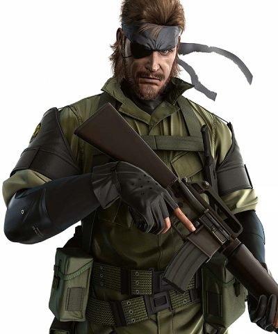 Metal Gear Sold Big Boss Green Jacket
