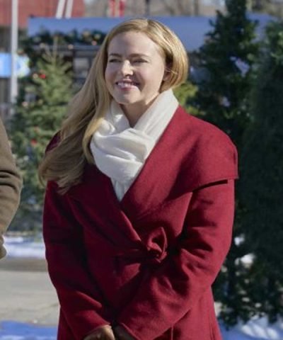 Project Christmas Wish Amanda Schull Red Coat