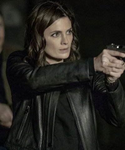 Absentia Emily Byrne Black Leather Jacket