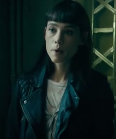 Lorraine The Vault Black Leather Jacket