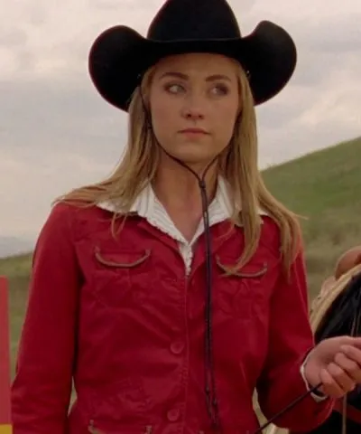 Amber Marshall Heartland Amy Fleming Red Jacket