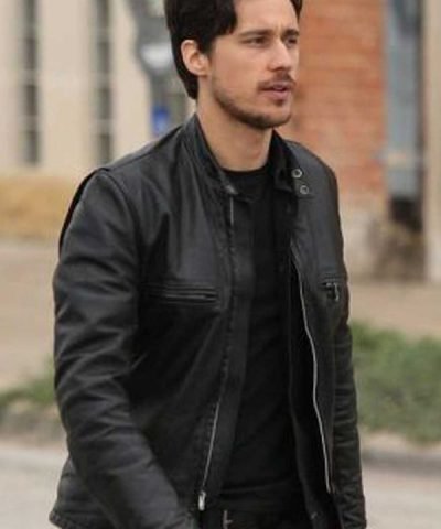 Queen of The South James Valdez Black Leather Jacket