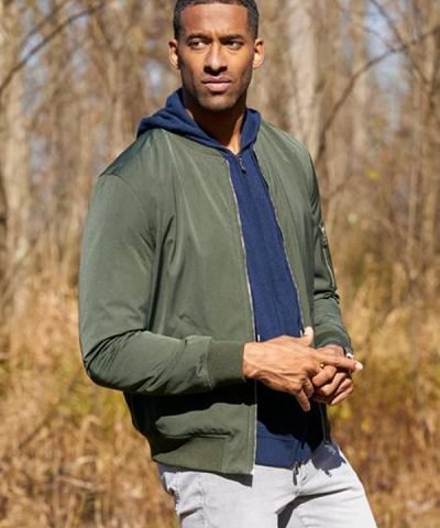 The Bachelor Matt James Green Bomber Jacket