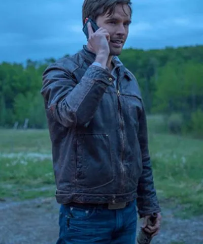 Ty Borden Heartland Brown Leather Jacket